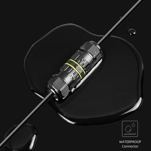 Vista 3 de Conectores de cable de alimentación impermeables ATB Future IP68, caja de conexiones para exteriores, ideal para cables de 2 o 3 pines de Ø4-8mm