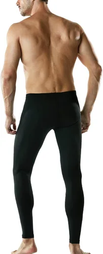 Vista 6 de TSLA Pantalones de ropa interior térmica para hombre, leggings largos con forro polar cálido, capa base de invierno