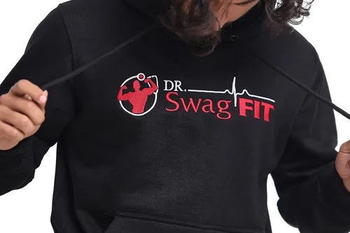 Vista 2 de Dr. SwagFit Sudadera clásica unisex para adultos