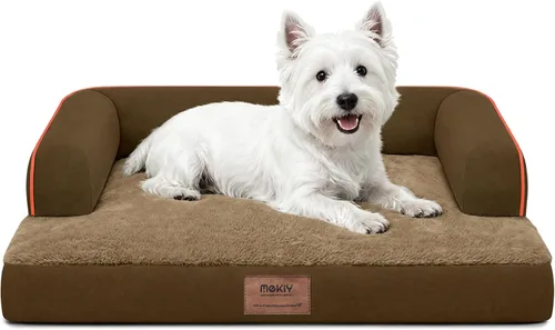 Vista 17 de Cama pequeña para perros y sofá para gatos, camas ortopédicas impermeables para perros pequeños, cama para gatos, sofá para mascotas cómodo