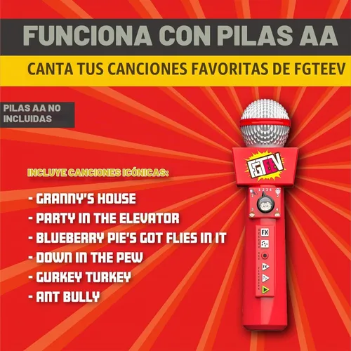 Vista 3 de FGTeeV Sé como el micrófono que cambia la voz