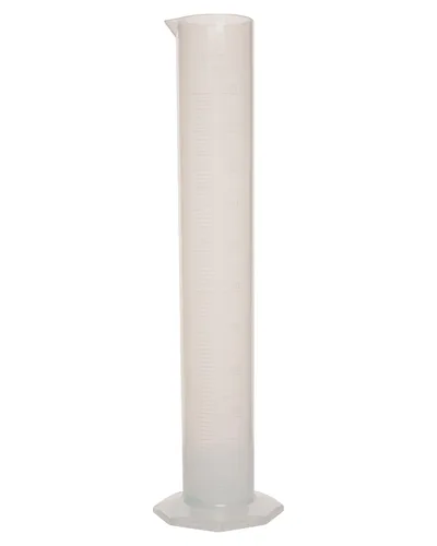 Vista 2 de Bel-Art SP Scienceware 28452, cilindro graduado de polipropileno con escala única., 10ml, 1