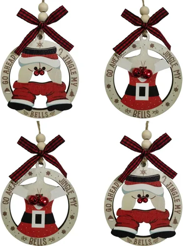 Vista 10 de Paquete de 16 adornos para llaves de «Our First Christmas in Our New Home», juego de adornos para árbol de Navidad, decoración colgante de árbol