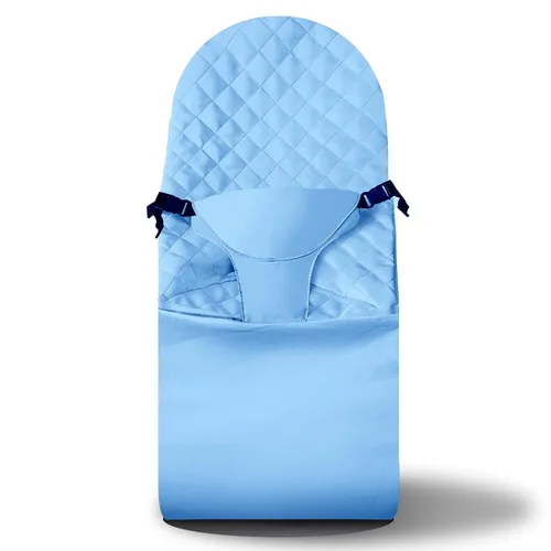 Vista 6 de Asiento de tela para gorila – para BabyBjorn Funda de repuesto compatible con BabyBjörn Bouncer Bliss, suave y transpirable, lavable a máquina Beige