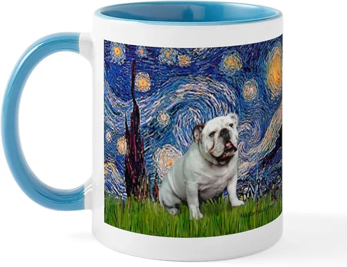 Vista 46 de CafePress French Bulldog Mug 11 oz (325 ml) Ceramic Coffee Mug