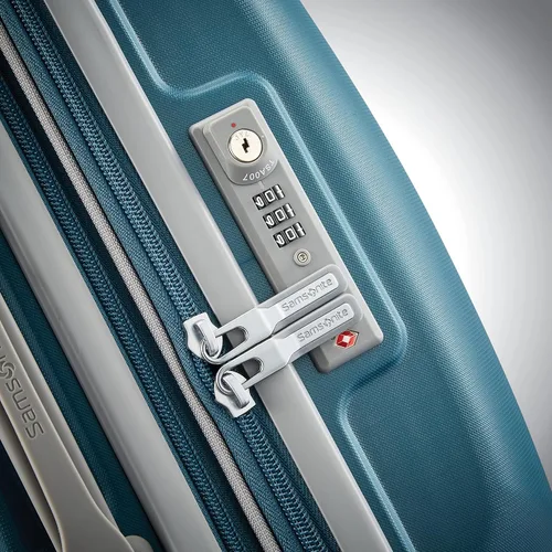 Vista 112 de Samsonite Freeform – Maleta rígida, expandible con ruedas dobles giratorias, Blanco