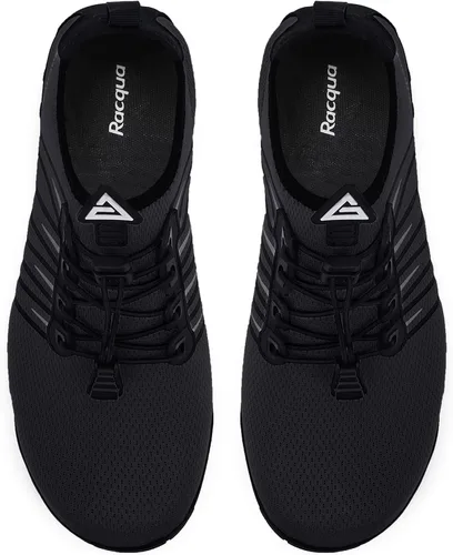 Vista 3 de Racqua Zapatos de agua de secado rápido, descalzos, acuáticos, deportes, playa, piscina, natación, surf, buceo, para hombres y mujeres