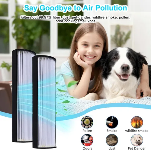 Vista 9 de TPP440F Filtros HEPA de repuesto para terapia TPP440F se adapta a los purificadores de aire Envion TPP440 TPP540 TPP640, 2