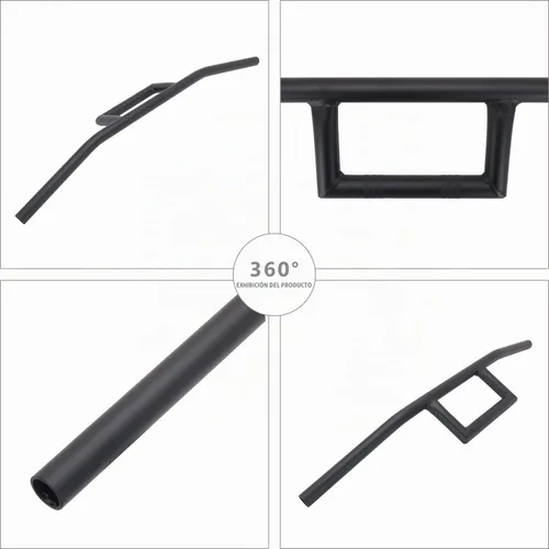 Vista 6 de AnXin - Manillar de motocicleta de 7/8 pulgadas, estilo Cafe Racer Box Window Attack, 22 mm, universal para Cruiser Bobber, aplicación