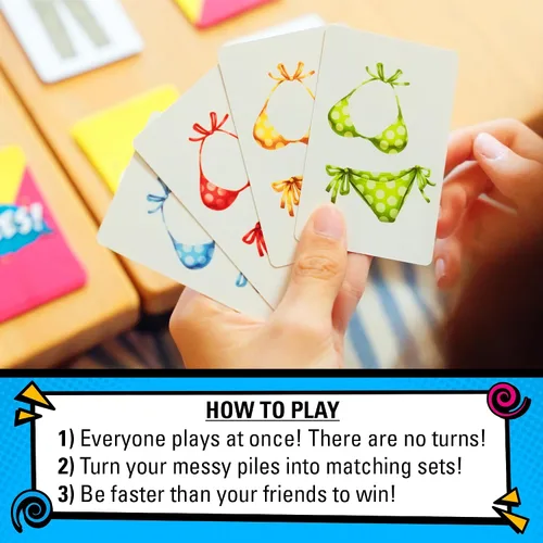 Vista 5 de Lost Boy Entertainment Piles – Juegos de cartas – Juegos familiares – para niños de 8 años en adelante – para adultos – Noche de juegos en familia