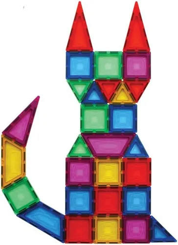Vista 3 de POPULAR PLAYTHINGS Mag-Snaps - Juego de construcción magnética, juguete de construcción de troncos para niños a partir de 3 años, regalos para niños