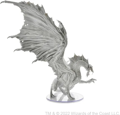 Vista 7 de WizKids D&D Nolzur's Marvelous Miniatures: Dragón Negro Adulto
