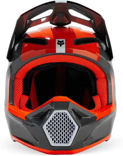 Vista 2 de Fox Racing Casco unisex para motocross V1, gris, XS