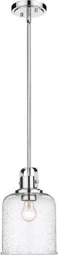 Vista 5 de Z-Lite 340P8-CH Kinsley Colgante 1 luz 100 vatios, cromo
