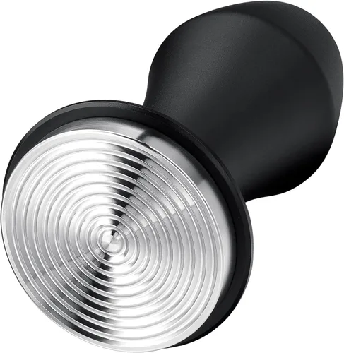 Vista 7 de Normcore Tamper para Espresso de 51 mm con base ondulada - Tamper con resorte - Muelles de repuesto de 15 lb / 25 lb / 30 lb - Mango y soporte