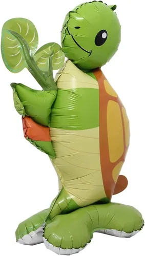Vista 26 de Selfstand Globos de Papel de Aluminio 3D de Animales Zorro Koala León Elefante Panda Vaca Conejo Dinosaurio Triceratops, Estegosaurio, Pelota