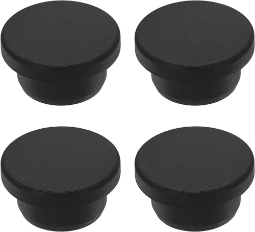Vista 226 de MECCANIXITY - Tapones de silicona en forma de T (26mm, 1 pulgada de diámetro), color negro