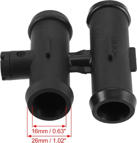 Vista 3 de X AUTOHAUX Tubo conector de manguera de agua refrigerante 17127515494 para Mini Cooper 2002-2008 Base 1.6L L4 - Manguera de radiador de gas