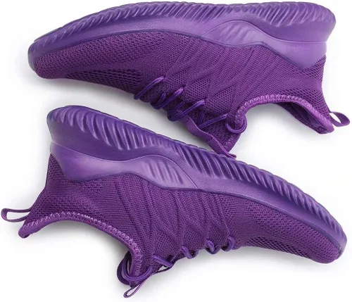Vista 6 de KEEZMZ - Tenis para correr y caminar para mujer, ligeros y casuales