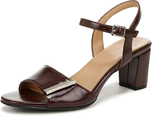 Vista 35 de Naturalizer Sandalias de tacón Bristol para mujer Patente de guepardo con estampado animal
