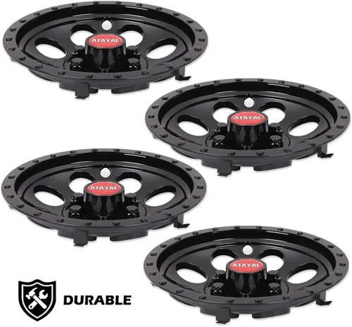 Vista 7 de G-PLUS Wheel Cover Hub Caps Compatible with EZGO Club Car and Yamaha Golf Cart Hubcaps (Set of 4,8-10 Inch)