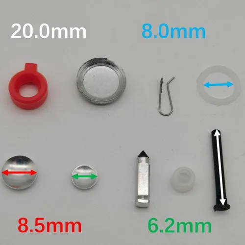Vista 4 de Kit de reparación de carburador con flotador para Johnson Evinrude 4-15 hp 398453 398452 391305 439072 391937 1968 1974 1975 1976 1977 1978 1979