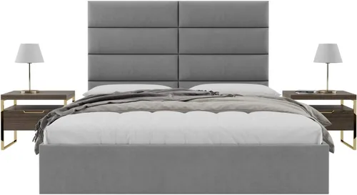 Vista 77 de Vänt - Paneles tapizados de cabecera para montar en la pared, diseño Elizabeth, 120 x 46 pulgadas, configuración de 16 paneles individuales