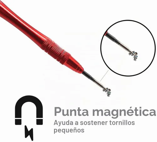 Vista 4 de Destornillador triwing compatible con Nintendo Switch, EMiEN 0.079 in Phillips 0.059 in Y00 Tri-Point Tri Wing Tip Kit de destornilladores