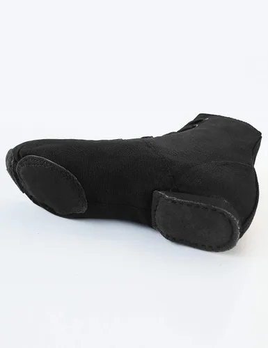 Vista 4 de Daydance Botas de jazz con cordones hasta el tobillo para niños, niñas, niños, mujeres, adultos