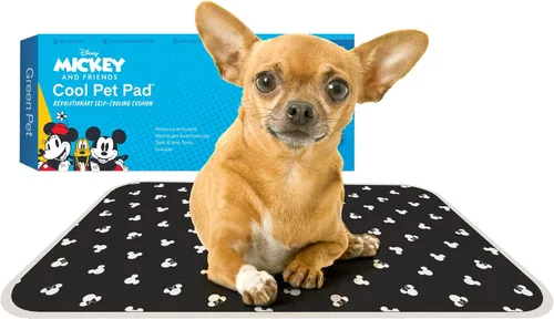 Vista 15 de The Green Pet Shop Cool Pet Pad – Extra pequeña, azul – Auto-refrigerante, alfombrilla activada por presión para perros y gatos de 0 a 8 libras