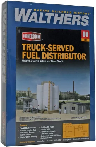 Vista 2 de Walthers, Inc. Kit de distribuidor de combustible servido