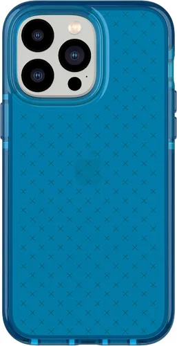 Vista 11 de Tech21 iPhone 14 Pro Max Evo Check – Funda protectora delgada y absorbente de golpes con protección FlexShock Multi-Drop de 16 pies y botones