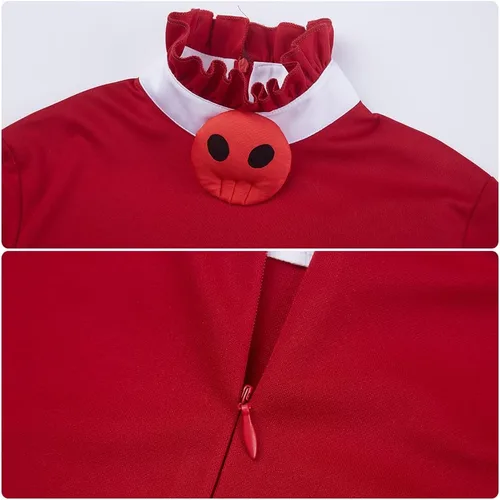 Vista 5 de Disfraz de anime Blitzo para cosplay, uniforme de cola, traje de fiesta de Halloween