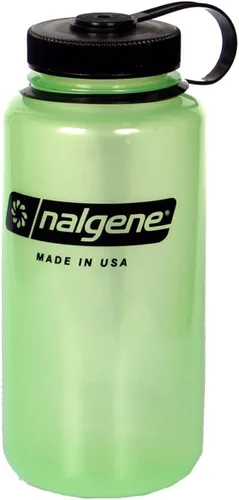 Vista 3 de Nalgene Botella de agua de boca ancha, azul, 32 onzas