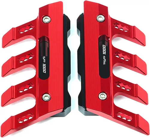 Vista 9 de Accesorios CNC para motocicleta, protector lateral de caída, bloque de protección para guardabarros delantero, antideslizante, para Kawasaki