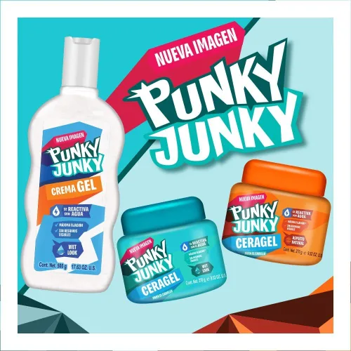 Vista 7 de Punky Junky Cera Gel Fx Brillante Cera de Gel 9.52oz