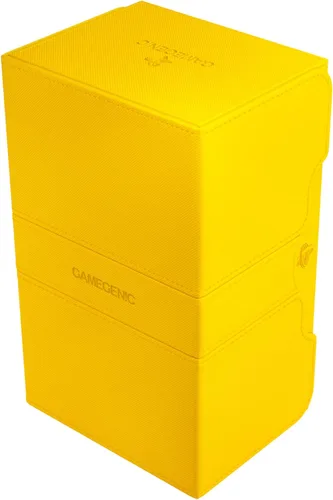 Vista 2 de Gamegenic Stronghold 200+ XL - Caja de cubierta convertible Doble manga Protector de juego de cartas con cajón de accesorios Superficie