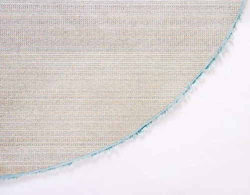 Vista 201 de Unique Loom Colección Davos Shag - Alfombra Lino