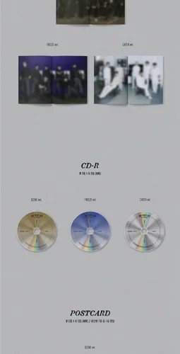 Vista 2 de SF9 THE PIECE OF9 12º Mini álbum FREEZE Versión CD+1p Poster+72p Folleto+1p Postal+1p Especial PhotoCard+1p Selfie PhotoCard+Seguimiento Sellado