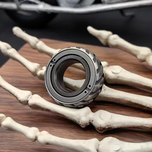 Vista 5 de T-Conceal EDC Deslizadores para Ansiedad, Juguetes para Ansiedad para Alivio del Estrés para Adultos, Metal Magnético TDAH, Anillos para Ansiedad