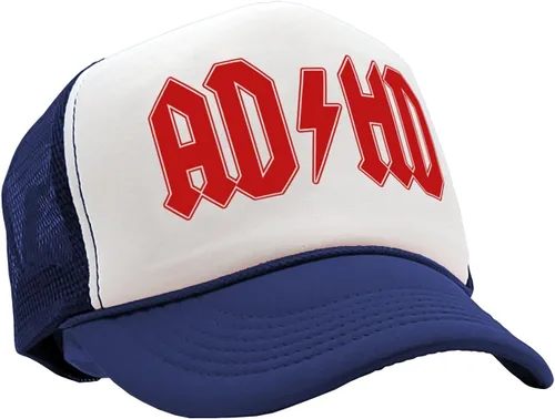 Vista 3 de The Goozler - AD-HD - Divertida música de broma científica - Gorra de camionero estilo retro vintage
