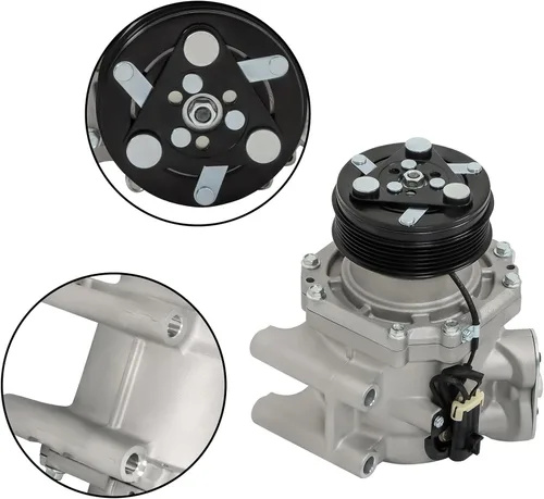 Vista 5 de Reemplazo del compresor de CA para Chevrolet Trailblazer GMC Envoy Isuzu Ascender Oldsmobile Bravada Saab 9-7x CO 4910AC, no aplica
