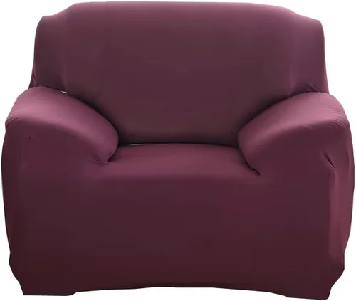 Vista 28 de Funda elástica lisa para sofá, funda elástica y ajustada de color sólido para sala de estar, silla, funda de sofá esquinero en forma de L que Beige