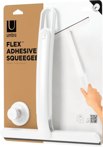 Vista 4 de Umbra Escobilla adhesiva flexible, color blanco