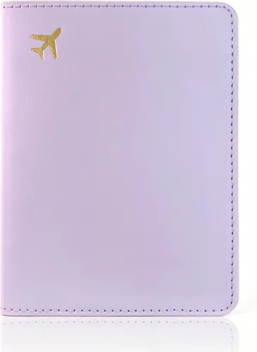 Vista 14 de Soporte para pasaporte para artículos esenciales de viaje, funda de pasaporte con bloqueo RFID para accesorios de viaje, cartera de viaje
