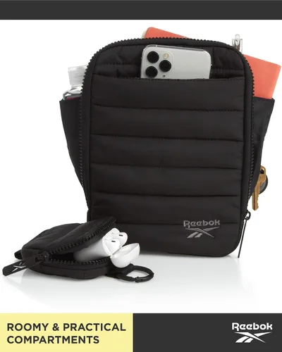 Vista 6 de Reebok Bolso bandolera acolchado Hera para mujer