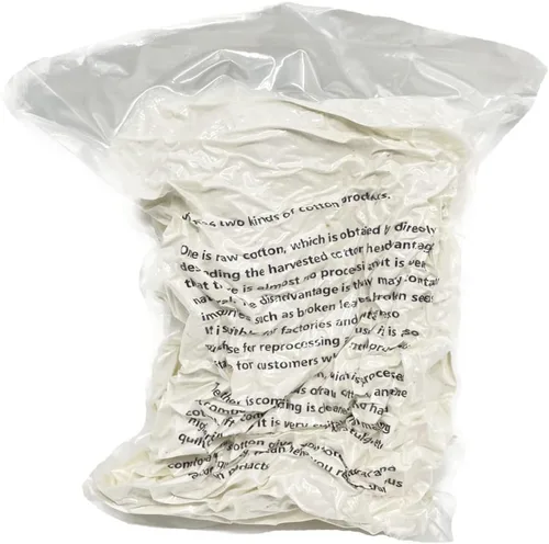 Vista 7 de Ivie Fibra de bateo de algodón orgánico de lujo blanco natural para relleno (algodón peinado 1lb)