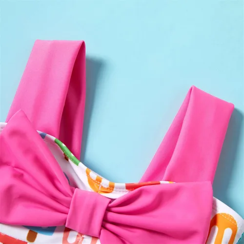 Vista 3 de PATPAT Traje de baño de una sola pieza para niñas de bebé traje de baño de playa de verano para niñas 3M-24M