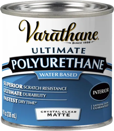 Vista 31 de Varathane Spray Poliuretano Ultimate Cristal Claro a Base de Agua Protección para Madera Interior Tiempo de Secado Rápido Fácil Limpieza Brillo
