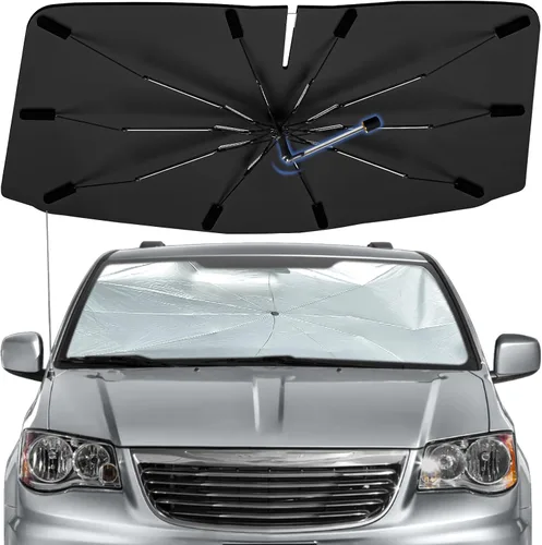 Vista 109 de Sombrilla Parasol para Parabrisas para Mazda 3 2014-2026, Parasol Plegable para Coche para Ventana Delantera, Visera Protectora Solar Altamente